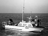 Vermessungsboot "GAUSS I" - zugehörig zum SHD-Schiff Carl Fr. Gauss