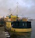 Hotelschiff "Caprivi" gesunken in Vitte auf Hiddensee
