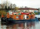 im März 2002 kollidierte der KSS-Büffel (ex SCH 2354) mit dem Steuerhaus