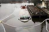 MS-Helga in Hamburg gesunken