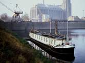 Wohnschiff Rostock 1988 in Dresden-Alberthafen