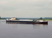 im Juli 2011 auf der Elbe bei Zerben