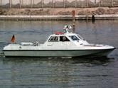Grenzboot G 712 H&ouml;he Schiffbauerdamm in Berlin