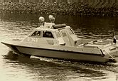 Boot G 743 auf Kontrollfahrt