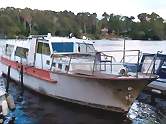Motoryacht des MfS / derzeit in Privatbesitz