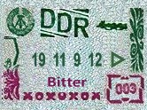 Grenzstempel G&uuml;st Bitter