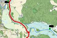 Lageplan der Grenz&uuml;berg&auml;nge