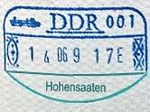 Grenzstempel Hohensaaten