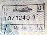 Grenzstempel DDR
