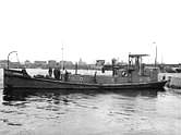 die "Schwabach" als Wohnschiff