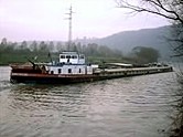 1997 Ausfahrt Schleuse Faulbach